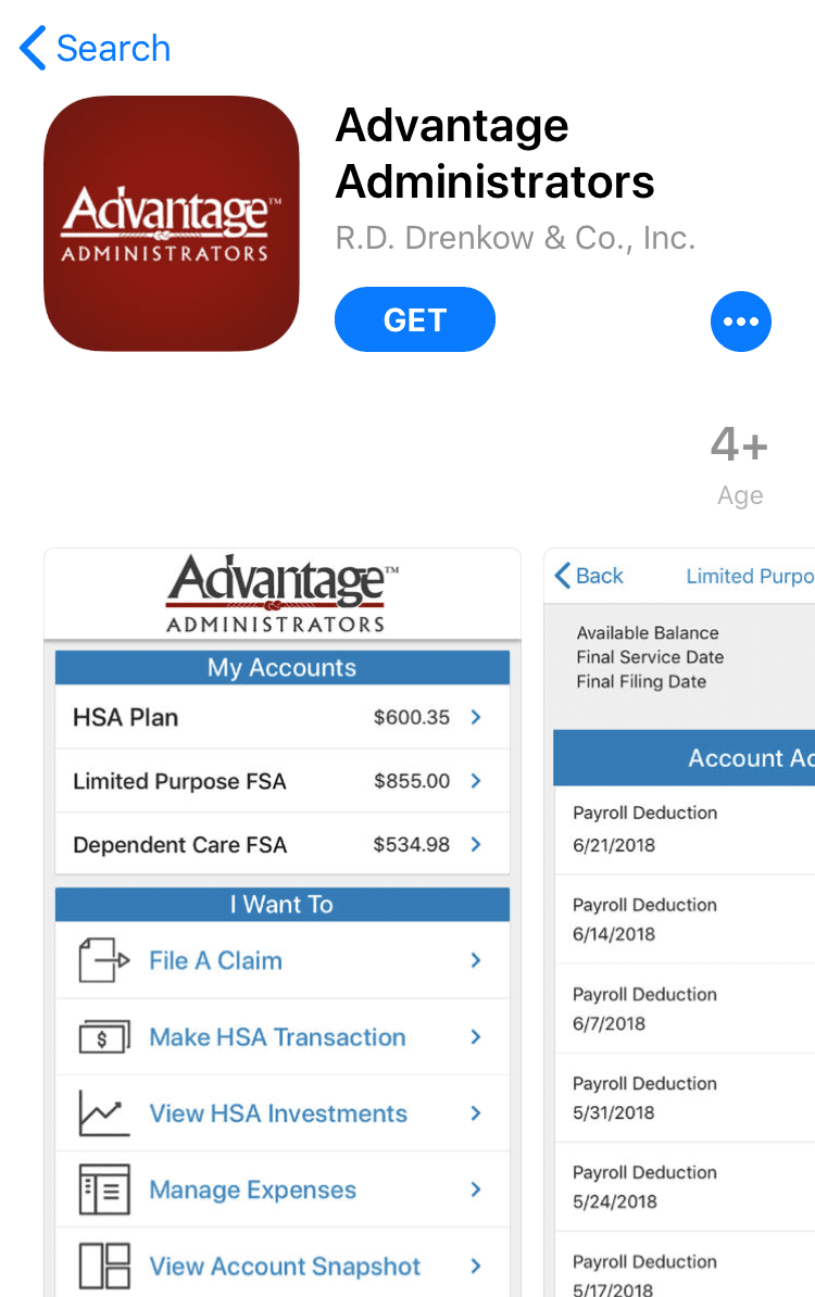 Mobile App Advantage Administrators
