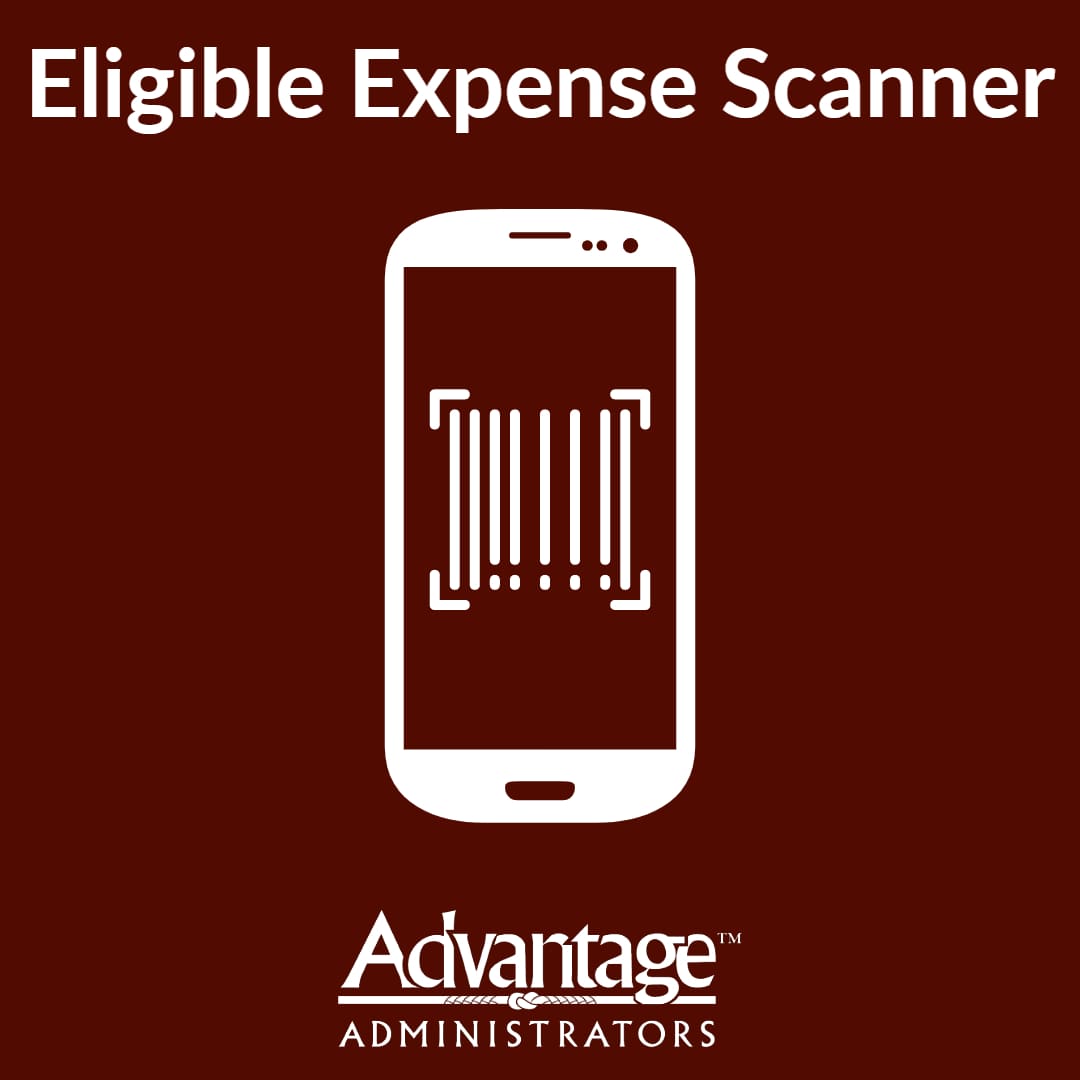 Eligible Expense Scanner Advantage Administrators