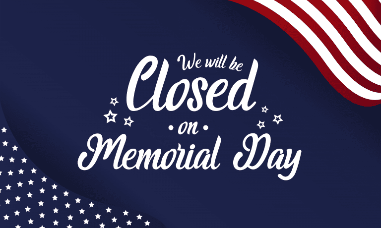 Printable Closed Memorial Day May 29 2023 Holiday PELAJARAN