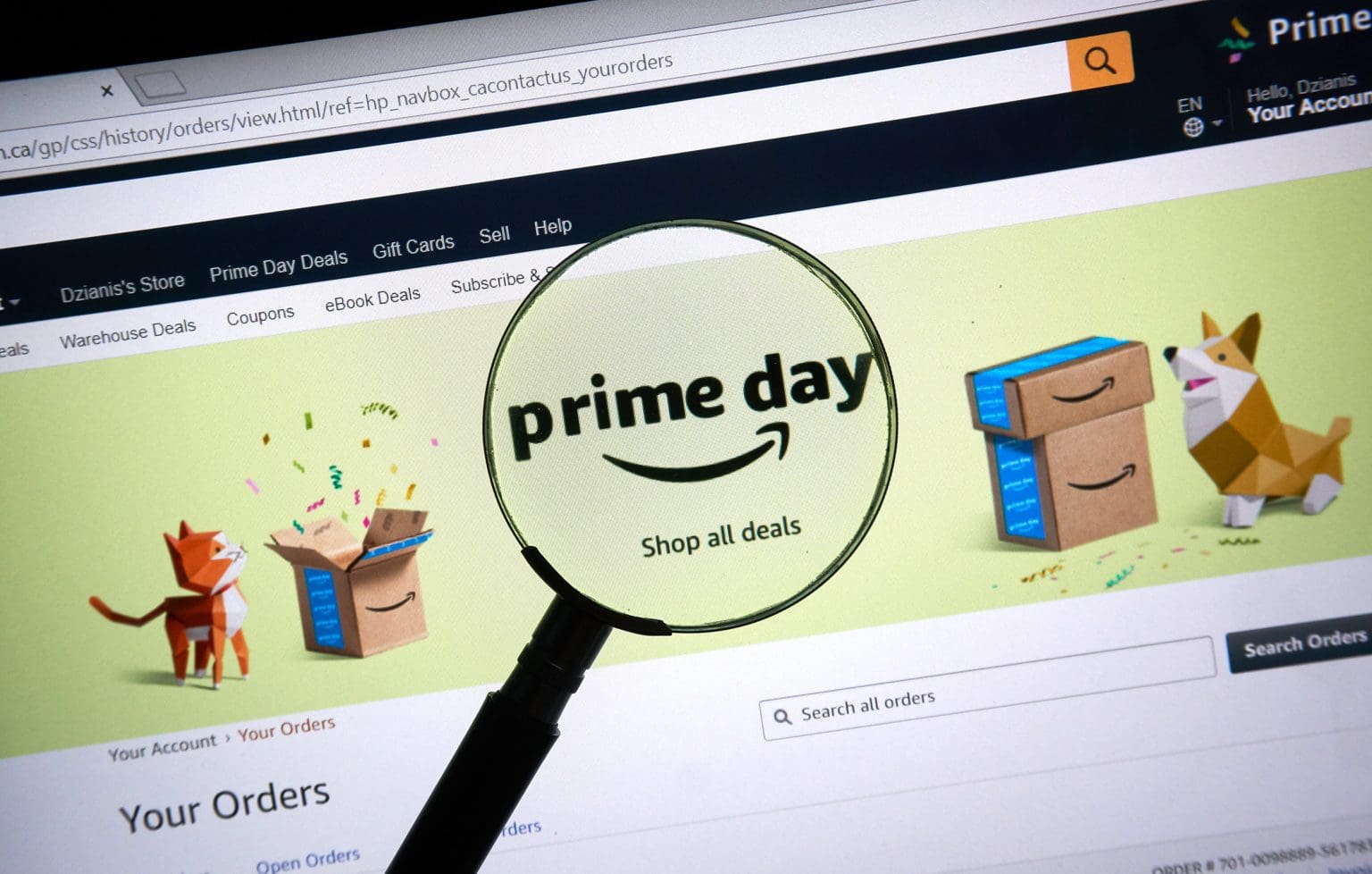Health Shopper and Amazon Prime Day Advantage Administrators