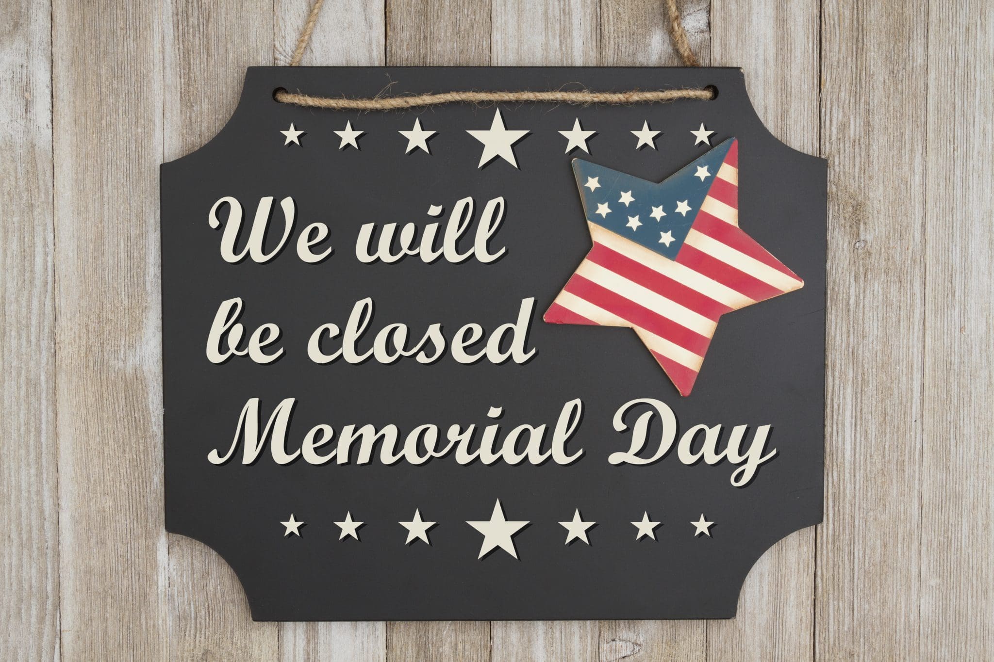 Closed Memorial Day Advantage Administrators