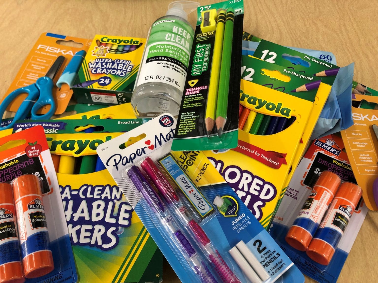 School Supply Drive Advantage Administrators