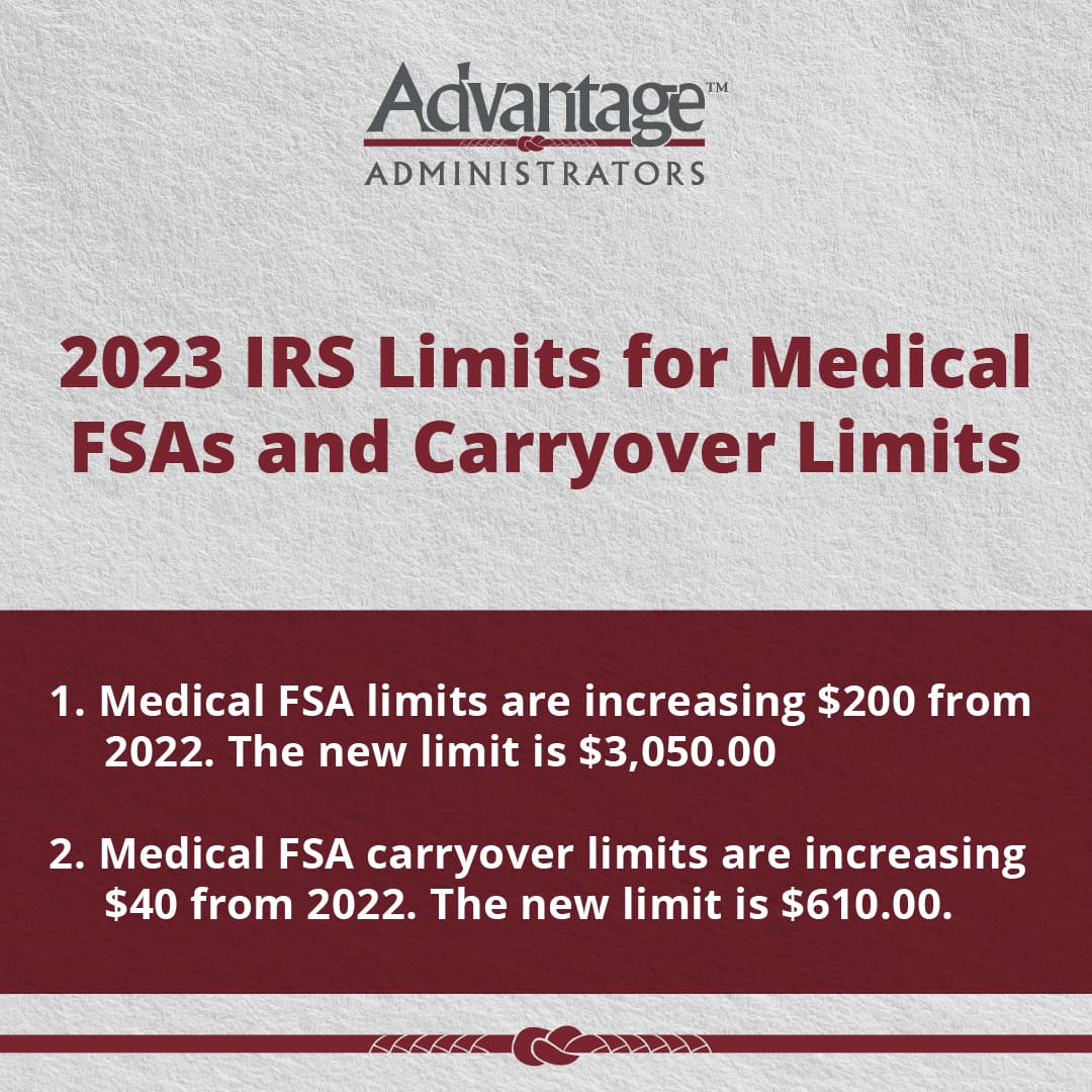 2023 IRS Contribution Limits - Advantage Administrators